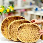 سینی حصیری اجار کد019