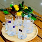 استکان کمر باریک 6تایی وارداتی مدل DIAMONDS کد1033-KIT