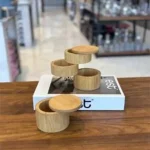 تنقلات خوری سه طبقه و تکی بامبو درب مگنتی وارداتی کد KIT-561