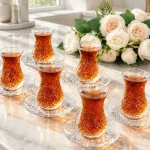 استکان نعلبکی 12 پارچه پاشاباغچه کد TIMELESS-96992