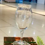 گیلاس پایه دار 4 تایی پاشاباغچه مدل کرافت کد 440317