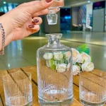 تنگ و دو عدد نیم لیوان کریستال بوهیما کد 3095Bohemia