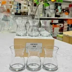 ست چای خوری شیشه ای 6 نفره ایرم کاراجا کد 502000590