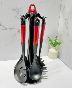 ست کفگیر ملاقه 6 پارچه پایه دار کاراجا 502000052