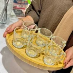 فنجان 6تایی سفیر دستی پاشاباغچه کد 55713