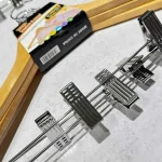 چوب لباسی گیره دار بامبو وارداتی کد KIT-586
