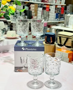 گیلاس 4 تایی مدل ESTRELLA پاشاباغچه کد 440459