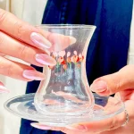 فنجان نعلبکی پاشاباغچه طرح فلامینگو کد 96598