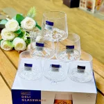 نیم لیوان 6 تایی کوه یخ DELI GLASS کد kit-1156