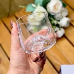نیم لیوان 6 تایی کوه یخ DELI GLASS کد kit-1156