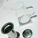 قوری پیرکس 4 ضلعی وارداتی کد KIT-2069