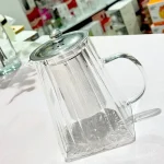 قوری پیرکس 4 ضلعی وارداتی کد KIT-2069