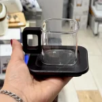 چایخوری پیرکس شکل مربع وارداتی کد KIT-2047