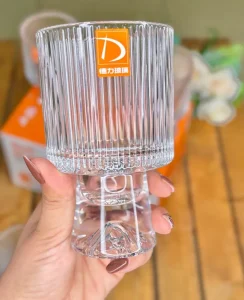 دسرخوری شیاردار کوه یخی Deli Glass وارداتی کد KIT-1349