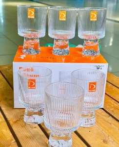 دسرخوری شیاردار کوه یخی Deli Glass وارداتی کد KIT-1349