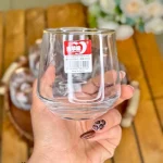 نیم لیوان لب طلایی Deli Glass وارداتی کد KIT-1376