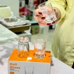 شات 6تایی Deli Glass وارداتی کد KIT-1400
