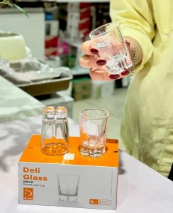 شات 6تایی Deli Glass وارداتی کد KIT-1400