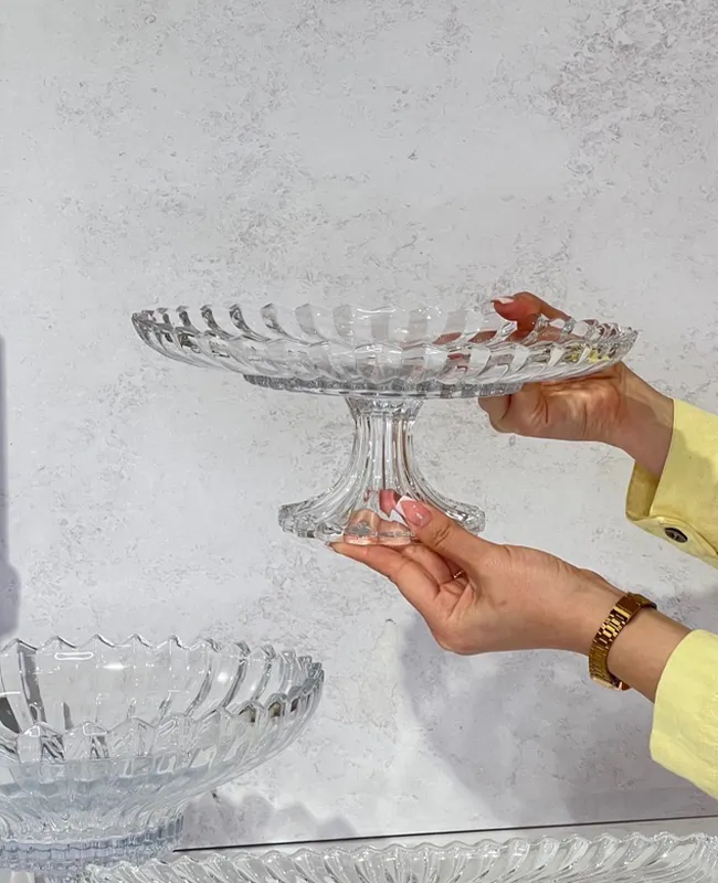 شیرینی خوری پایه دار جنوا کد kit-11529