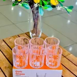 نیم لیوان 6تایی Deli Glass وارداتی کد KIT-1367