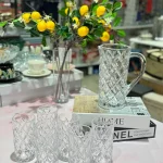 پارچ و لیوان کریستال وارداتی کد KIT-1536