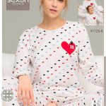 بلوز شلوار نرمال سکسن کد41125-A