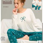 بلوز شلوار نرمال سکسن کد41159-A