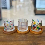لیوان چرخشی زیره چوبی وارداتی کد KIT-2058