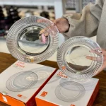 بشقاب و پیش دستی دلی گلس کد KIT-1382