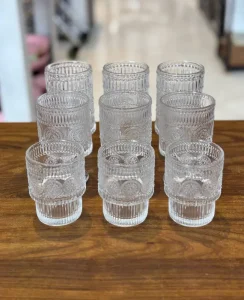 لیوان و نیم لیوان GLASS WARE وارداتی کد KIT-698