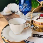فنجان و نعلبکی 6 نفره سرامیکی کد 101801-P/POR