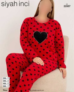 بلوز شلوار بیگ سایز زنانه میسنزا کد 22557
