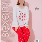 بلوز شلوار سایز بزرگ زنانه سکسن کد 40702