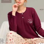 بلوز شلوار نرمال سکسن کد40201
