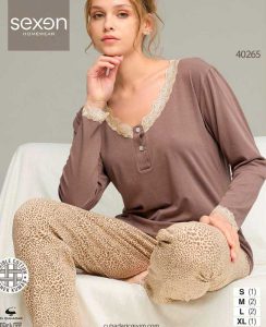 بلوز شلوار نرمال سکسن کد40265