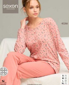 بلوز شلوار نرمال سکسن کد40266