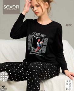 بلوز شلوار نرمال سکسن کد40271