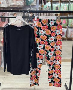 بلوز و شلوار سایز بزرگ زنانه کد 40526
