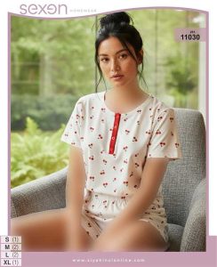 تیشرت وشورتک سایز نرمال sexen کد 11030