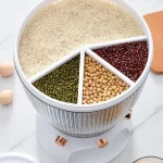 جا برنجی و جا حبوباتی اکرولیک وارداتی کد KIT-1149