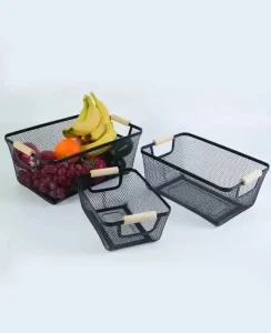 سبد میوه و نان فلزی کد vt2575