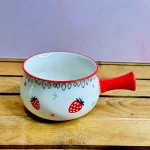ست تابه و سینی صبحانه خوری سرامیکی کد vt661