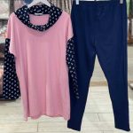 ست راحتی سایز بزرگ زنانه سکسن کد66742