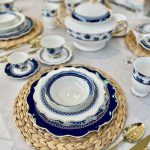 سرویس پذیرایی kit art ست کامل 6نفری blue king کد kit art 1005