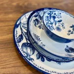 سرویس غذاخوری قلم آبی طرح انار کد KIT-1280