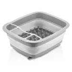 ظرف چندکاره لگن و آبچکان تاشو کیولوکس کد L00806
