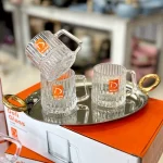 فنجان 6 تایی Deli Glass وارداتی کد KIT-1359