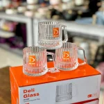 فنجان 6 تایی Deli Glass وارداتی کد KIT-1359
