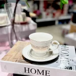 فنجان نعلبکی 12 پارچه وارداتی کد vt 4631