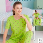 تیشرت شلوار زنانه سکسن کد 17032
